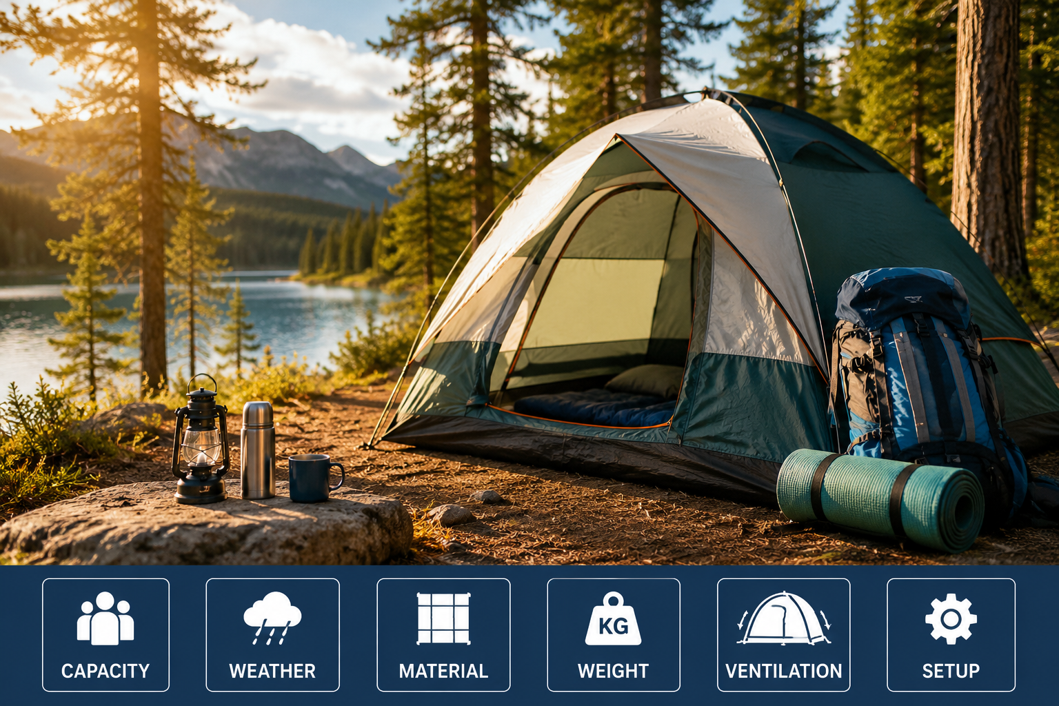 Camping Tent Buying Guide: How to Choose the Right Tent for Your Next Trip