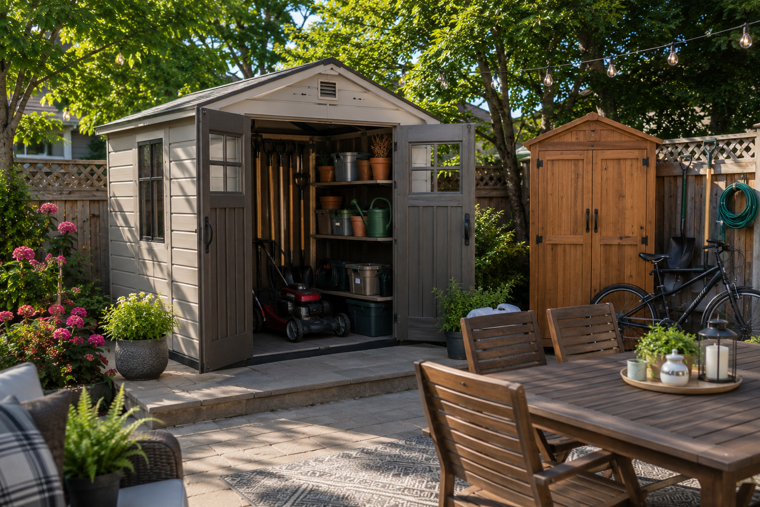 10 Backyard Storage Ideas to Reclaim Your Outdoor Space