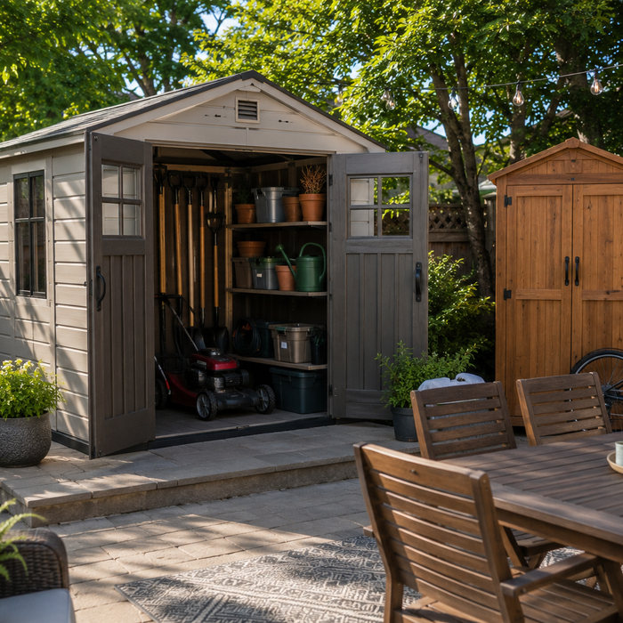 10 Backyard Storage Ideas to Reclaim Your Outdoor Space