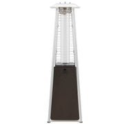 Costway - 10000 BTU Portable Steel Tabletop Patio Heater with Glass Tube