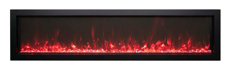 Remii Wall Mount Lumina 74" Electric Fireplace