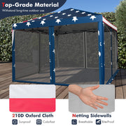 Costway - 10 x 10 Feet Pop-up Canopy Tent Gazebo Canopy for Outdoor