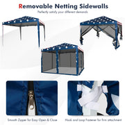 Costway - 10 x 10 Feet Pop-up Canopy Tent Gazebo Canopy for Outdoor
