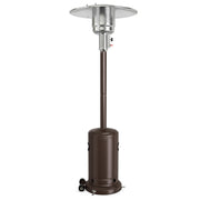 Costway - 48000 BTU Stainless Steel Propane Patio Heater with Trip over Protection-Bronze