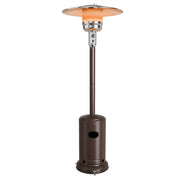 Costway - 48000 BTU Stainless Steel Propane Patio Heater with Trip over Protection-Bronze