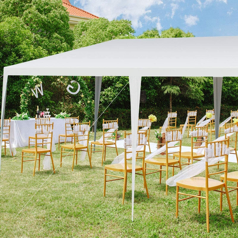 Costway - 10 x 20 Feet Waterproof Canopy Tent with Tent Peg and Wind Rope