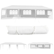 Costway - 10 x 30 Feet Canopy Tent with 5 Removable Sidewalls for Party Wedding