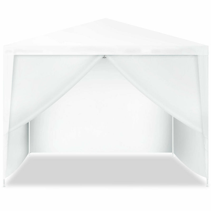 Costway - 10 x 10 Feet Outdoor Side Walls Canopy Tent with 4 Removable Sidewalls