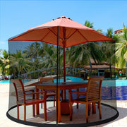 Costway - 9 -10 Feet Outdoor Umbrella Table Screen Mosquito Bug Insect Net