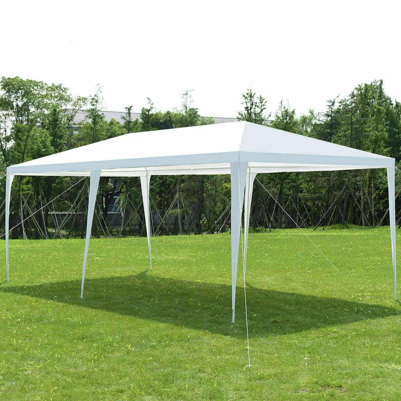 Costway - 10 x 20 Feet Outdoor Party Wedding Canopy Tent with Removable Walls and Carry Bag
