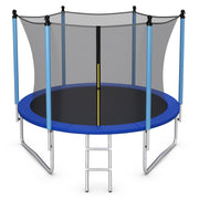 Costway - Outdoor Trampoline with Safety Closure Net-15 ft