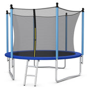 Costway - Outdoor Trampoline with Safety Closure Net-15 ft