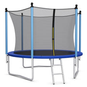 Costway - Outdoor Trampoline with Safety Closure Net-15 ft