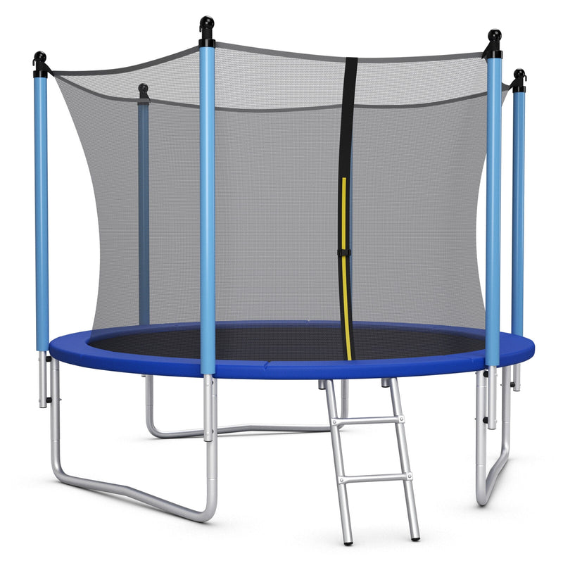 Costway - Outdoor Trampoline with Safety Closure Net-15 ft