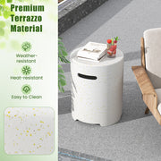 Propane Tank Cover Table with Side Handles and Protective Cover