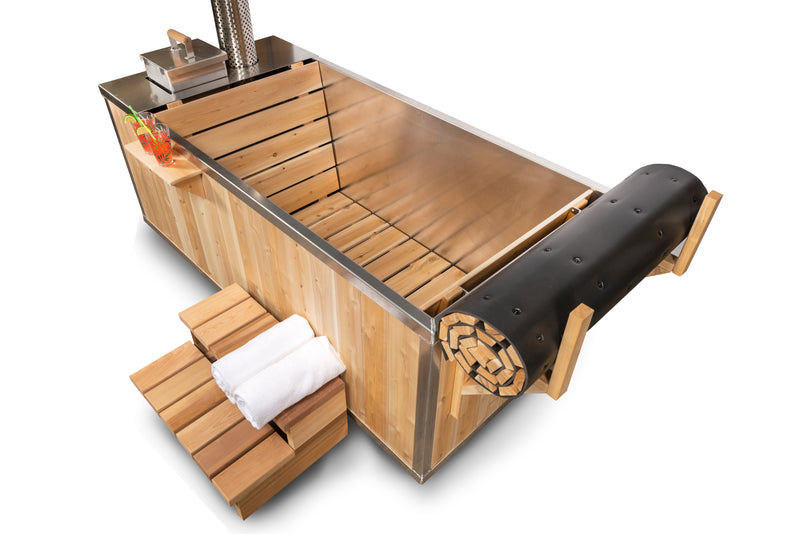 LeisureCraft The Starlight Wood Burning Hot Tub