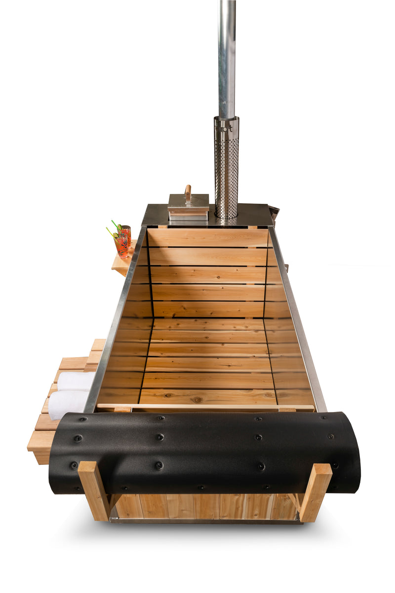 LeisureCraft The Starlight Wood Burning Hot Tub