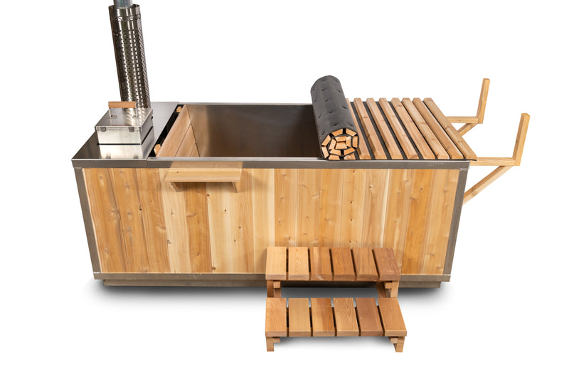 LeisureCraft The Starlight Wood Burning Hot Tub