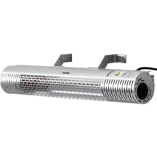 Global Industrial® Carbon Infrared Patio Heater w/ Remote Control, Wall/Ceiling Mount, 1500W — WB246720
