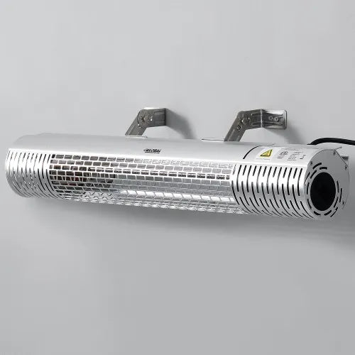 Global Industrial® Carbon Infrared Patio Heater w/Remote Control, Wall/Ceiling Mount, 1500W — WB246718