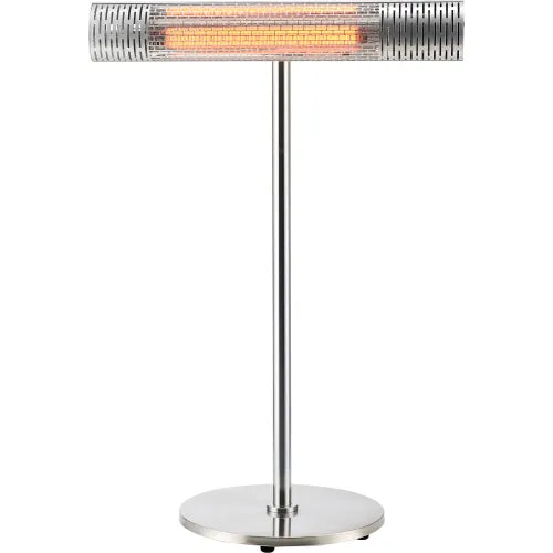 Global Industrial® Carbon Infrared Patio Heater w/Remote Control, Free Standing, 1500W — WB246723