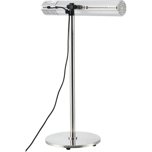 Global Industrial® Carbon Infrared Patio Heater w/Remote Control, Free Standing, 1500W — WB246723