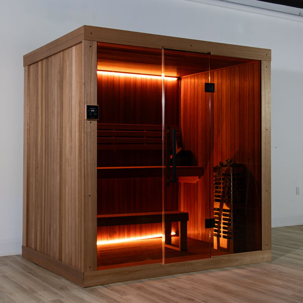LeisureCraft Canadian Timber Element Indoor Sauna