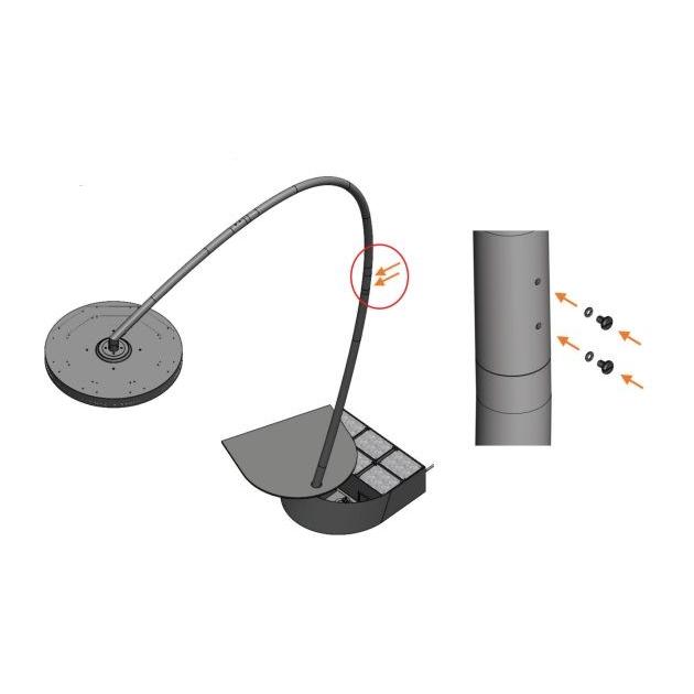 Bromic Eclipse Smart-Heat Portable Arm Screws & O-Ring Kit