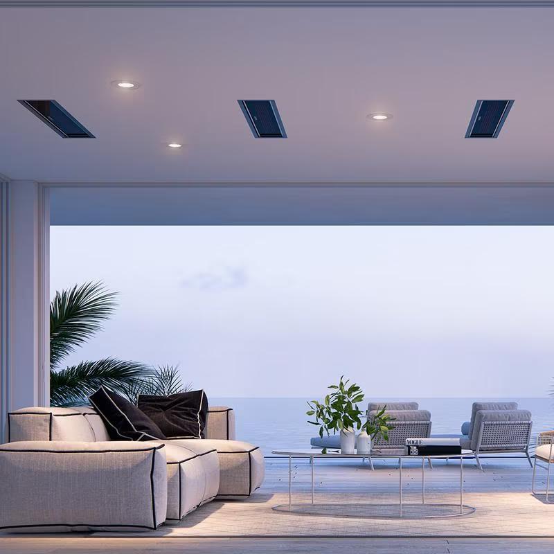 Bromic Platinum Smart-Heat Electric 4500W Heater - Black