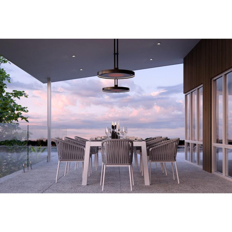 Bromic Eclipse Smart-Heat Electric Heater with Twin Pole