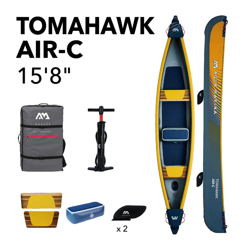 Aqua Marina 15'8" Tomahawk 2/3-person Speed Canoe