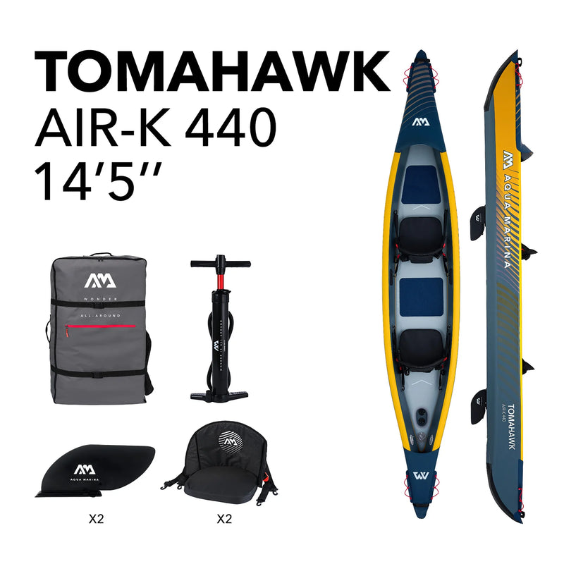 Aqua Marina 14'5" Tomahawk 2-person Speed Kayak