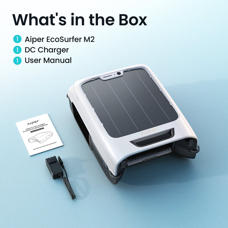 Aiper EcoSurfer M2 Cordless Robotic Pool Skimmer