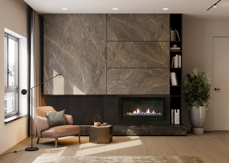 Sierra Flame Boston 36 Gas Fireplace
