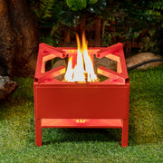 Deko Living - Outdoor Square Propane Gas Burner Cooker Stand 65,000 BTU with Hose and Regulator