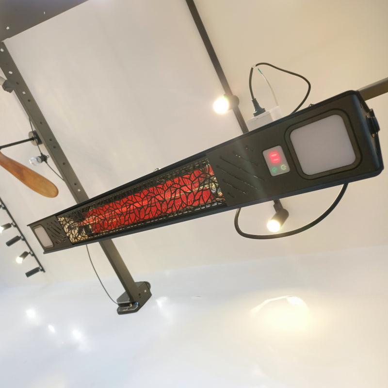Deko Living - 1500W Wall Mounted Infrared Heater with Carbon Fiber Tube