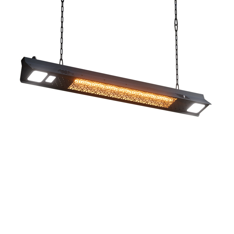 Deko Living - 1500W Wall Mounted Infrared Heater with Carbon Fiber Tube