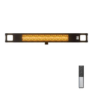 Deko Living - 1500W Wall Mounted Infrared Heater with Carbon Fiber Tube