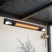 Deko Living - 1500W Wall Mounted Infrared Heater with Carbon Fiber Tube
