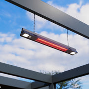 Deko Living - 1500W Wall Mounted Infrared Heater with Carbon Fiber Tube