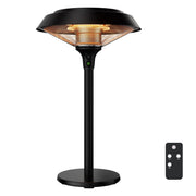 Deko Living - 1500W Table Top Electric Heater with Carbon Fiber Tube