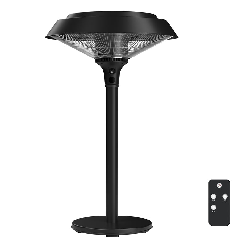 Deko Living - 1500W Table Top Electric Heater with Carbon Fiber Tube