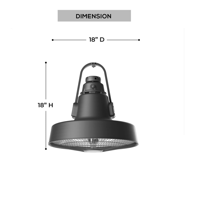 Deko Living - Radiant Heater with 3 Power settings