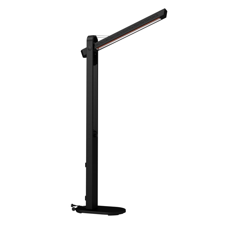 Deko Living - 1500W Infrared Adjustable Angle Tower Heater with Carbon Fiber Tube