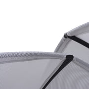 Deko Living - Outdoor Hammock Swing Lounge Daybed with Textilene Fabric Canopy