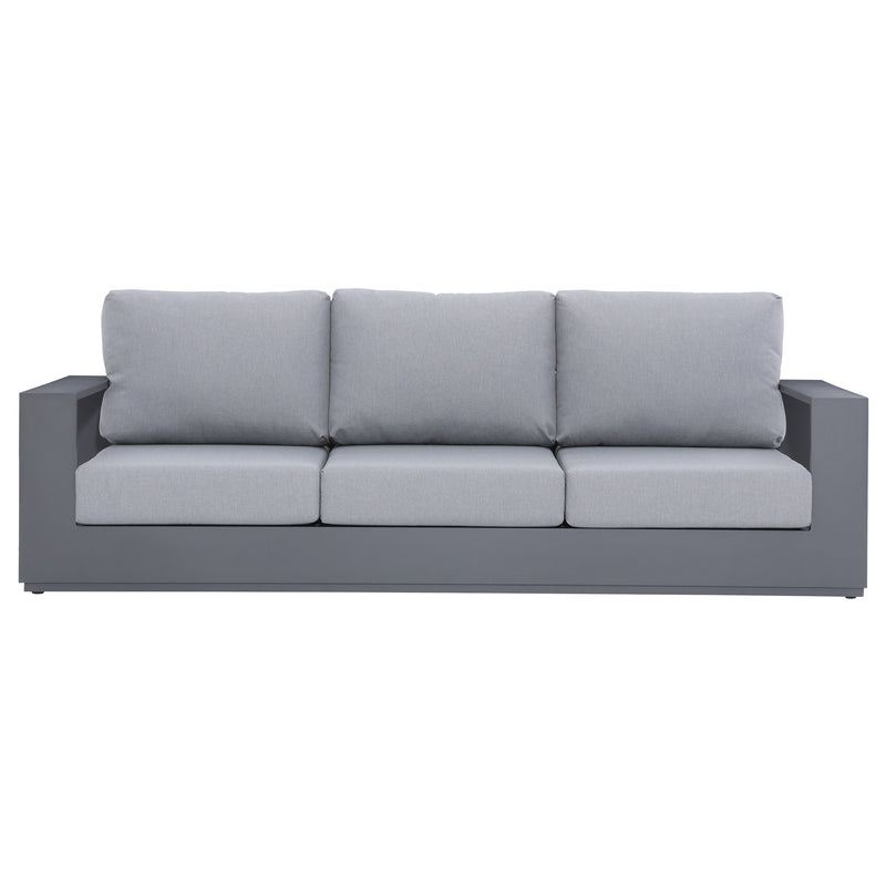 Deko Living - 5 Place Seating Ficarazzi Outdoor Conversation Sofa Set with Coffee Table