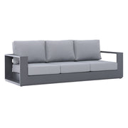 Deko Living - 5 Place Seating Ficarazzi Outdoor Conversation Sofa Set with Coffee Table