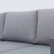 Deko Living - 5 Place Seating Ficarazzi Outdoor Conversation Sofa Set with Coffee Table