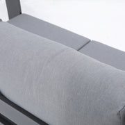 Deko Living - 5 Place Seating Ficarazzi Outdoor Conversation Sofa Set with Coffee Table