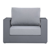 Deko Living - 5 Place Seating Ficarazzi Outdoor Conversation Sofa Set with Coffee Table
